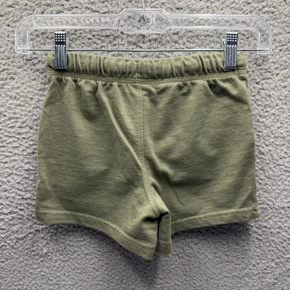 Carters Shorts Toddler Boys Size 4T Green Cotten Blend Shorts Size 4T
